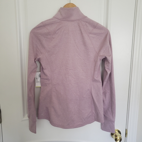Old Navy Go-Dry Mauve Marled Active Jacket - Picture 3 of 9